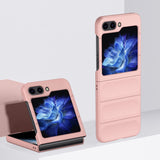 Grip Friendly Silicone Samsung Galaxy Z Flip 5 Case-Exoticase-for Samsung Z Flip 5-Pink-Exoticase