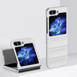 Grip Friendly Silicone Samsung Galaxy Z Flip 5 Case-Exoticase-for Samsung Z Flip 5-White-Exoticase