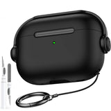 Headset & Gaming Style AirPods Pro 3 Case with Cleaning Pen-Exoticase-Black-For AirPods Pro 3-Exoticase