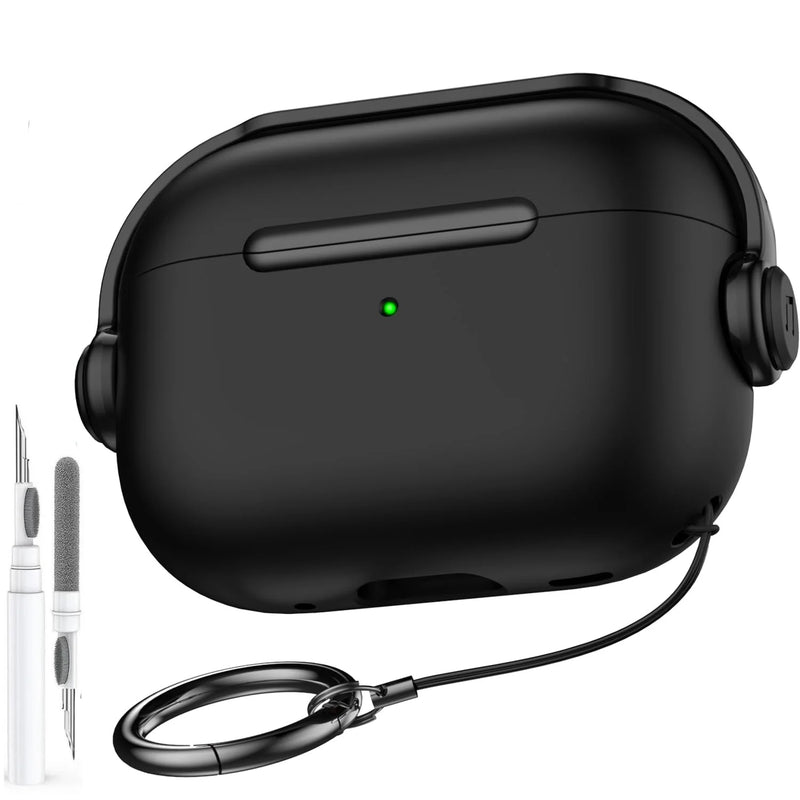 Headset & Gaming Style AirPods Pro 3 Case with Cleaning Pen-Exoticase-Black-For AirPods Pro 3-Exoticase