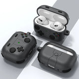 Headset & Gaming Style AirPods Pro 3 Case with Cleaning Pen-Exoticase-Black Gaming-For AirPods Pro 3-Exoticase