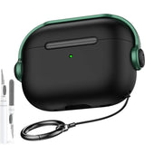 Headset & Gaming Style AirPods Pro 3 Case with Cleaning Pen-Exoticase-Green Black-For AirPods Pro 3-Exoticase