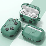 Headset & Gaming Style AirPods Pro 3 Case with Cleaning Pen-Exoticase-Green Gaming-For AirPods Pro 3-Exoticase
