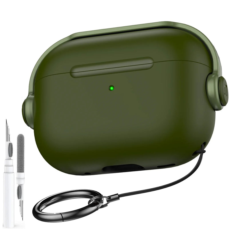 Headset & Gaming Style AirPods Pro 3 Case with Cleaning Pen-Exoticase-Green with Pen-For AirPods Pro 3-Exoticase