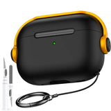 Headset & Gaming Style AirPods Pro 3 Case with Cleaning Pen-Exoticase-Orange Black-For AirPods Pro 3-Exoticase