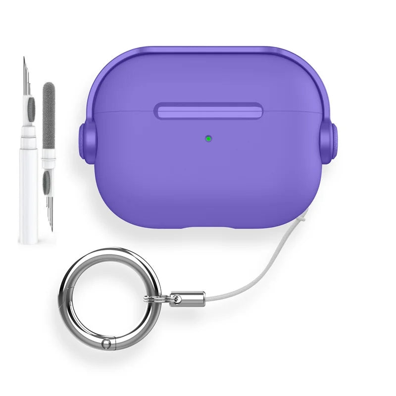 Headset & Gaming Style AirPods Pro 3 Case with Cleaning Pen-Exoticase-Purple-For AirPods Pro 3-Exoticase