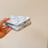 Heart Marble Plated iPhone Case-Exoticase-