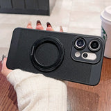 Heat Dissipating Breathable OnePlus Case-Exoticase-OnePlus 13-Black with Ring-Exoticase