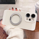 Heat Dissipating Breathable OnePlus Case-Exoticase-OnePlus 15-White with Ring-Exoticase