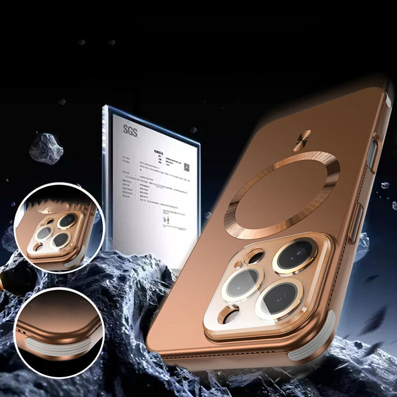 HeatFlow Glass Camera Drop Corners iPhone Case-Exoticase-Exoticase