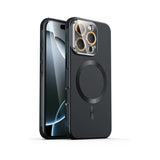 HeatFlow Glass Camera Drop Corners iPhone Case-Exoticase-Black-iPhone 16 Pro Max-Exoticase