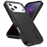 Heavy Duty Defender Apple iPhone Case-Exoticase-For iPhone 17 Pro Max-Black-Black-Exoticase