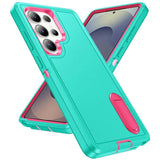 Heavy Duty Defender Samsung Galaxy Case-Exoticase-Cyan Rose-S25 Ultra-Exoticase