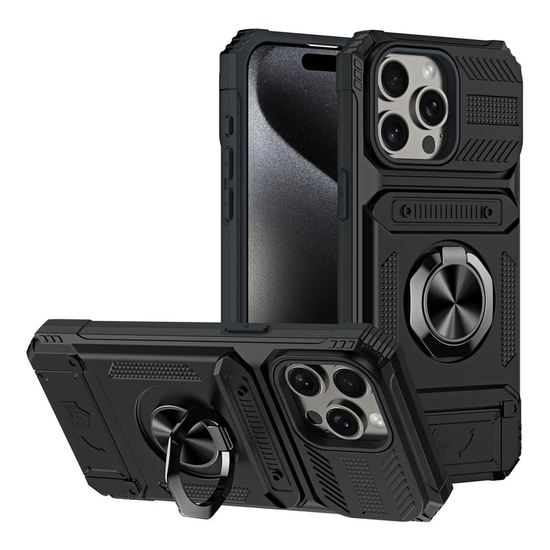 Heavy Duty Military Grade Card Slot iPhone Armor Case-Exoticase-Exoticase