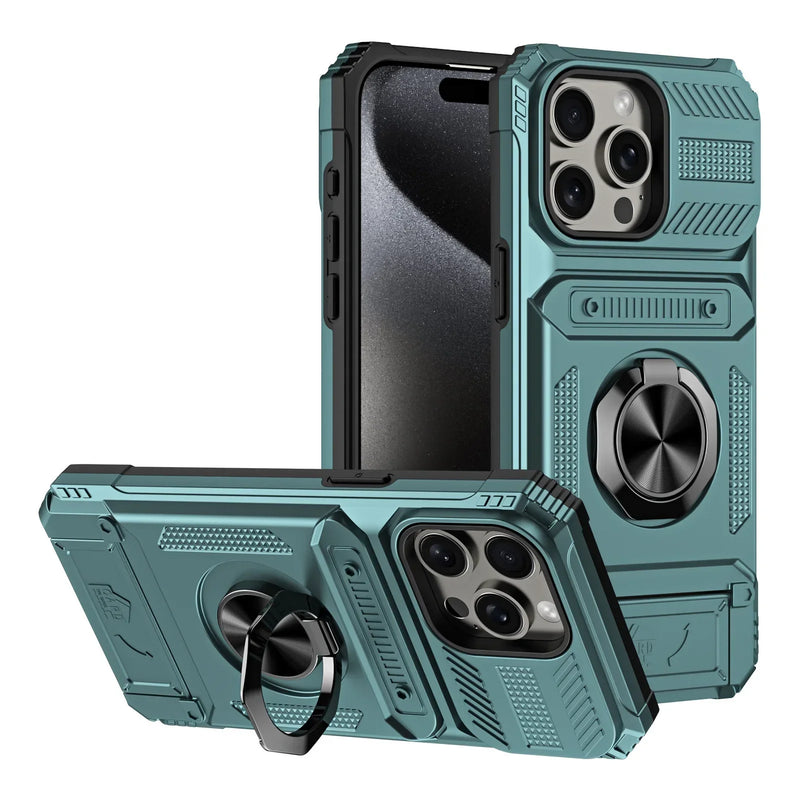 Heavy Duty Military Grade Card Slot iPhone Armor Case-Exoticase-Exoticase
