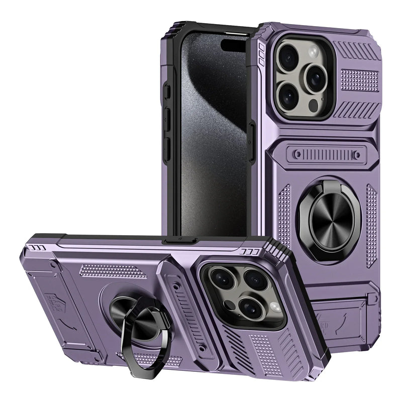 Heavy Duty Military Grade Card Slot iPhone Armor Case-Exoticase-Exoticase
