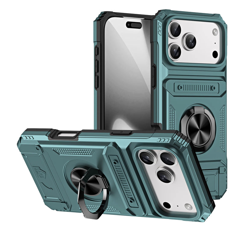 Heavy Duty Military Grade Card Slot iPhone Armor Case-Exoticase-Exoticase
