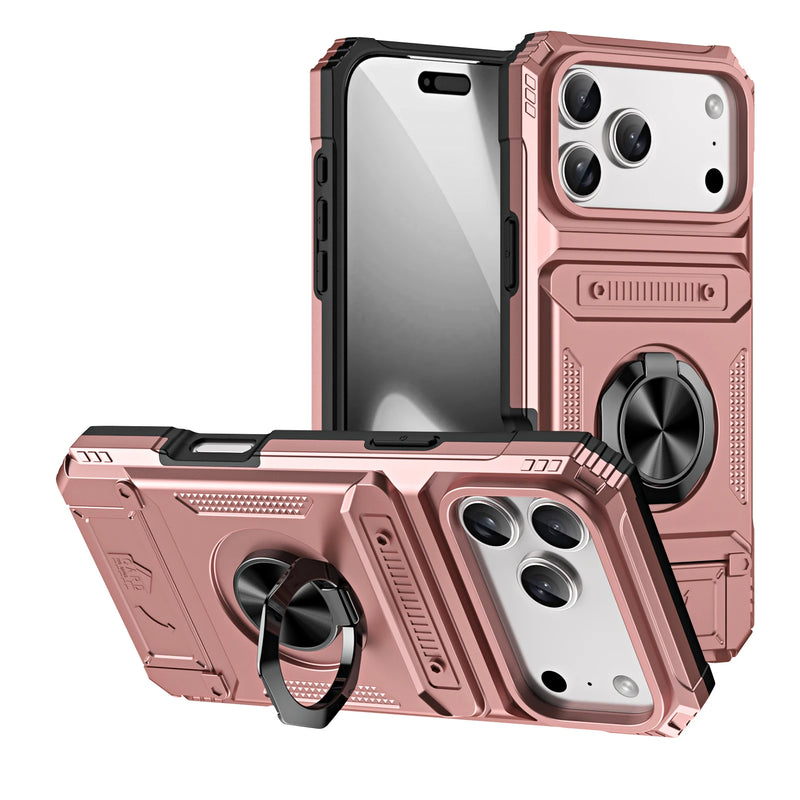 Heavy Duty Military Grade Card Slot iPhone Armor Case-Exoticase-Exoticase