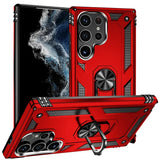 Heavy Duty Military Grade Protection Samsung Galaxy Armor Case-Exoticase-S25 Ultra-Red-Exoticase