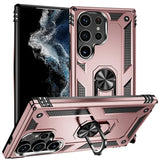 Heavy Duty Military Grade Protection Samsung Galaxy Armor Case-Exoticase-S25 Ultra-Rose-Exoticase