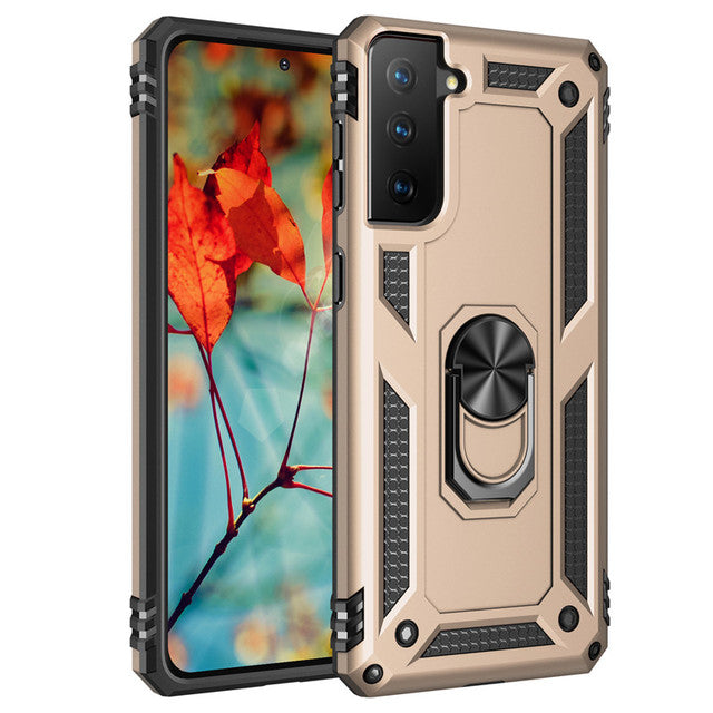 Heavy Duty Military Grade Protection Samsung Galaxy Armor Case-Exoticase-Samsung S22 Ultra-Gold-