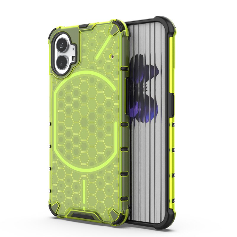 Hexagonal Nothing Phone Case-Exoticase-Nothing Phone 1-Green-