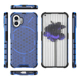 Hexagonal Nothing Phone Case-Exoticase-Nothing Phone 2-Blue-Exoticase
