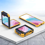 Hinge Covered Armor Samsung Galaxy Z Flip Case-Exoticase-Exoticase