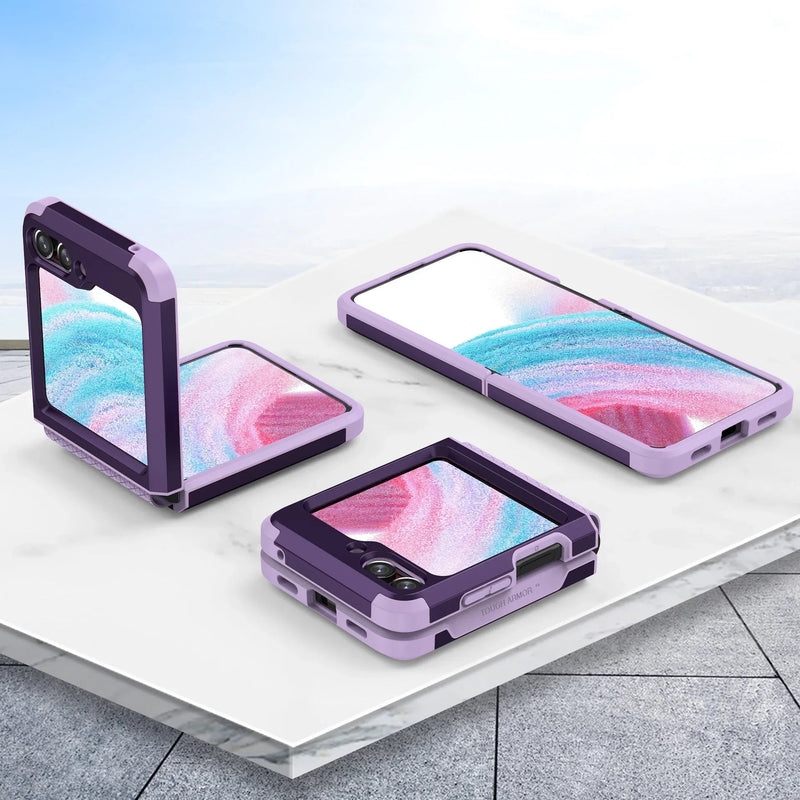 Hinge Covered Armor Samsung Galaxy Z Flip Case-Exoticase-Exoticase