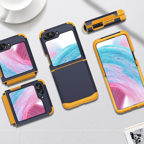 Hinge Covered Armor Samsung Galaxy Z Flip Case-Exoticase-Exoticase
