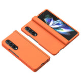 Hinge Covered Classic Case for Samsung Galaxy Z Fold-Exoticase-for Samsung Z Fold 5-Orange-Exoticase