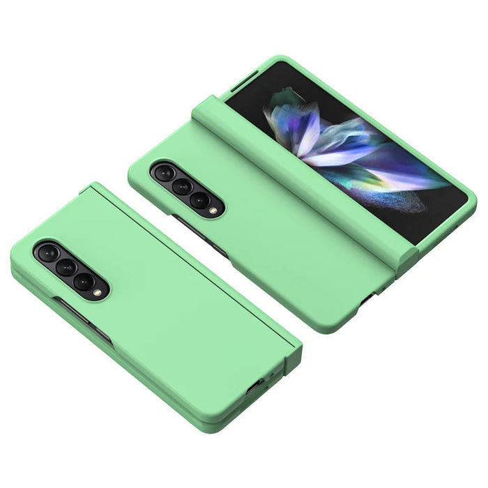 Hinge Covered Classic Case for Samsung Galaxy Z Fold, for Samsung Z Fold 5 / Bright green