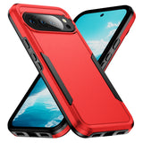 Indestructo Heavy Duty Google Pixel Armor Case-Exoticase-For Pixel 11 Pro XL-Red-Black-Exoticase