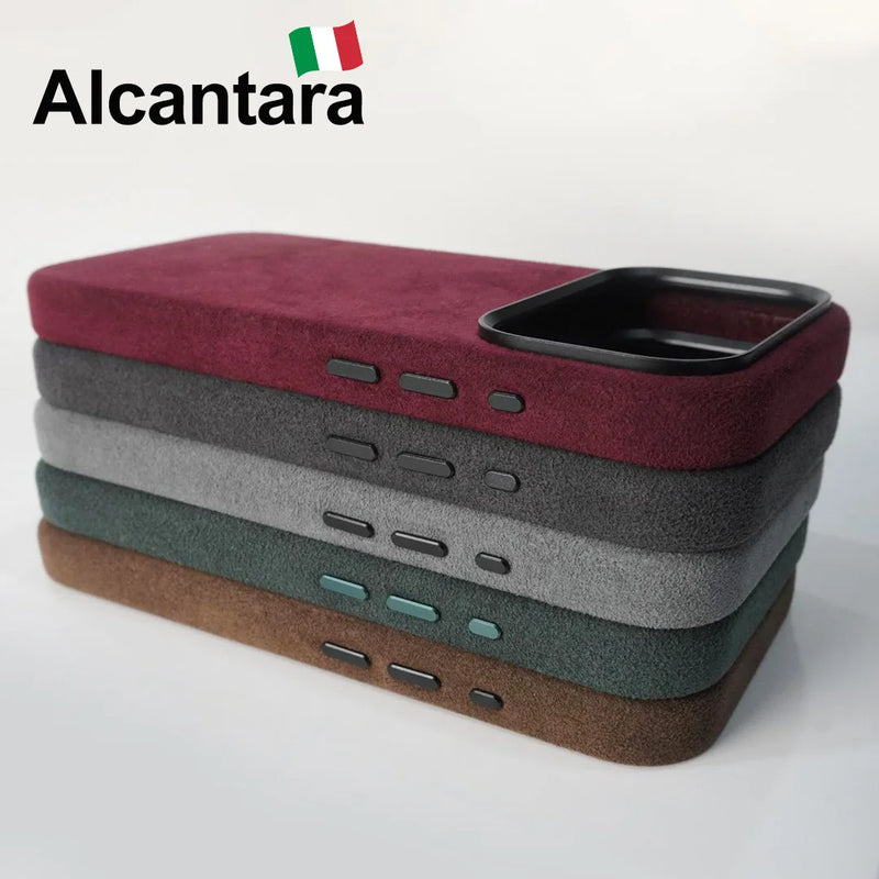 Italian Alcantara Apple iPhone Case-iPhone Alcantara Case-Exoticase-Exoticase