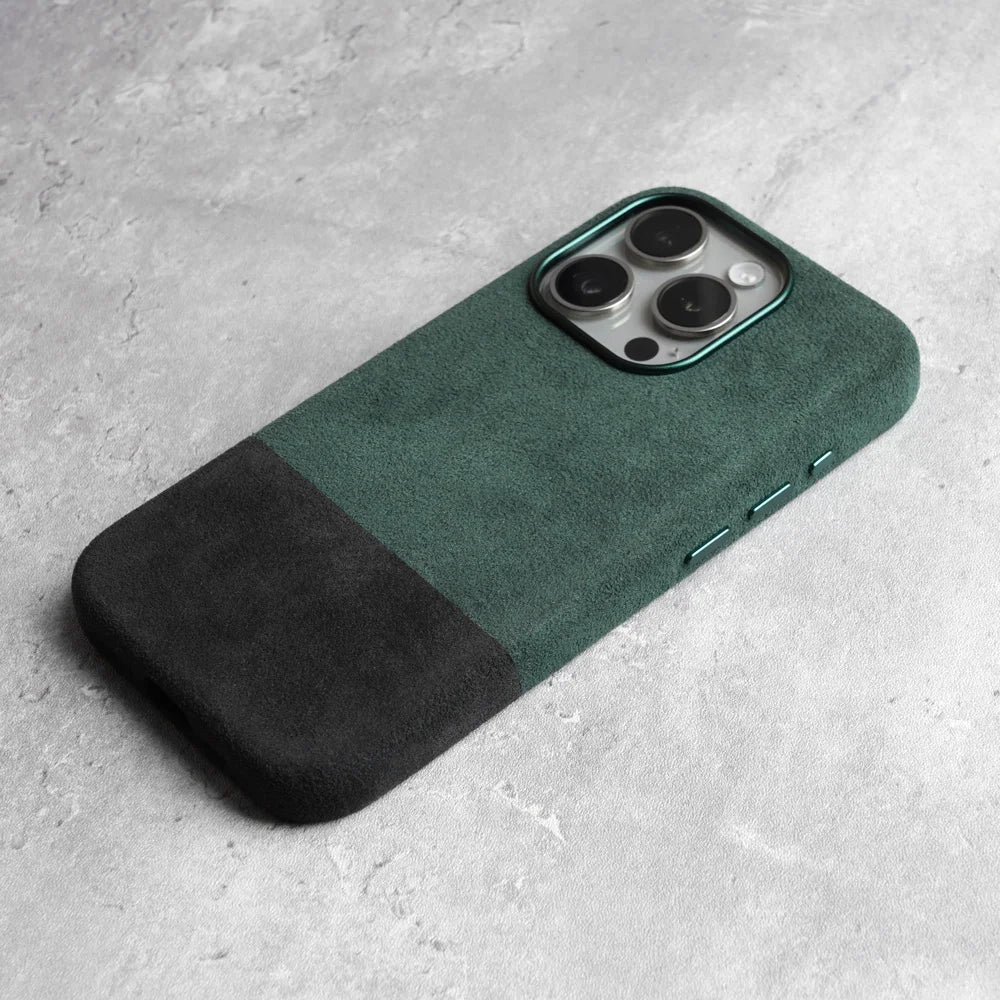 handyhülle alcantara Italienische Alcantara Apple iPhone Hülle