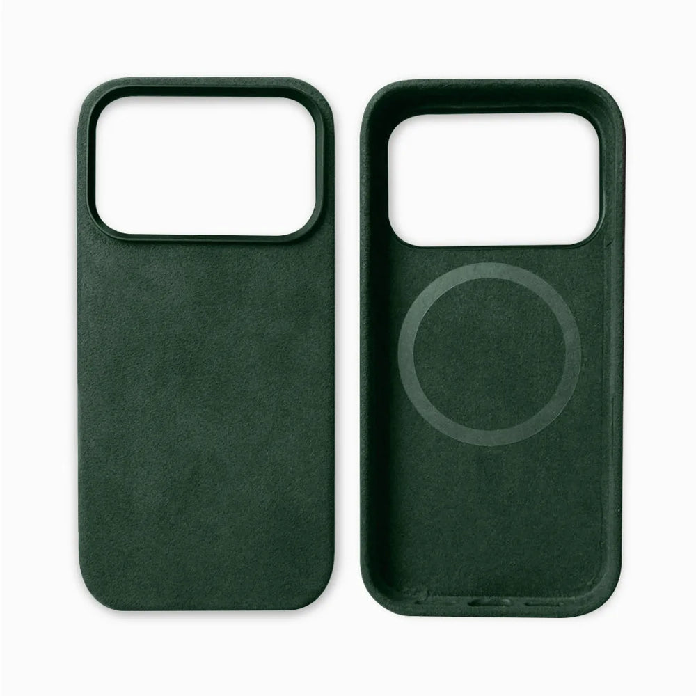 Custodia Antiurto Per IPhone Con Design Alce/Cervo – Silicone+Pelle, Retro Opaco