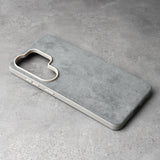 Italian Alcantara Samsung Galaxy Case-Exoticase-For Samsung S26 Ultra-Light gray-Exoticase