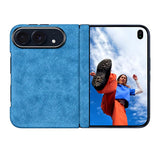 Italian Alcantara iPhone Duo Case-Exoticase-Blue-for iPhone Duo-Exoticase