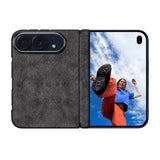 Italian Alcantara iPhone Duo Case-Exoticase-Dark Gray-for iPhone Duo-Exoticase