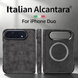 Italian Alcantara iPhone Duo Case-Exoticase-Exoticase