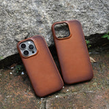 Italian Conceria 800 Genuine Leather iPhone Case-Exoticase-Exoticase