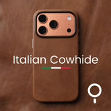 Italian Cowhide Premium Genuine Leather iPhone Case-Exoticase-Exoticase