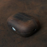 Italian Mastrotto Crazy Horse Genuine Leather AirPods Case-Exoticase-Exoticase