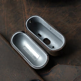 Italian Mastrotto Crazy Horse Genuine Leather AirPods Case-Exoticase-Exoticase