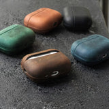 Italian Mastrotto Crazy Horse Genuine Leather AirPods Case-Exoticase-Exoticase