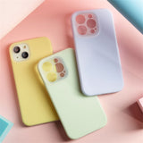 Jelly Liquid Silicone Shockproof Apple iPhone Case-Exoticase-