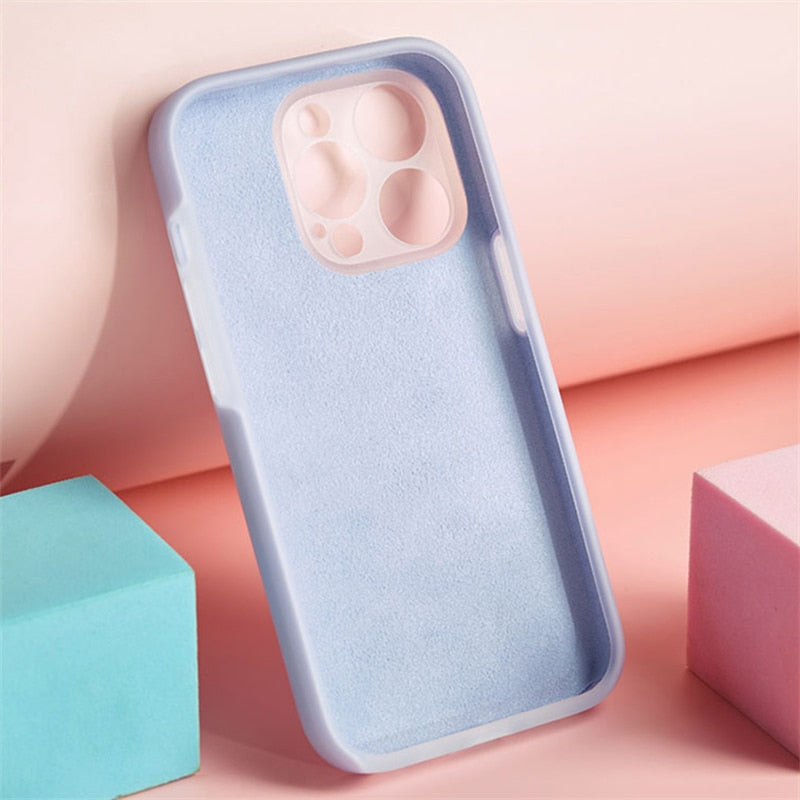 Jelly Liquid Silicone Shockproof Apple iPhone Case-Exoticase-