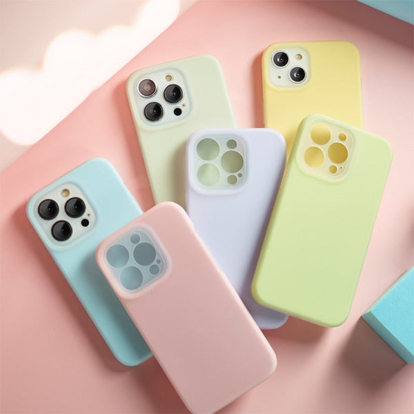 soft silicone phone case Jelly Liquid Silicone Shockproof Apple iPhone Case – Exoticase