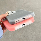 JellyFrost Soft Silicone MagSafe Ring iPhone Case-Exoticase-Exoticase