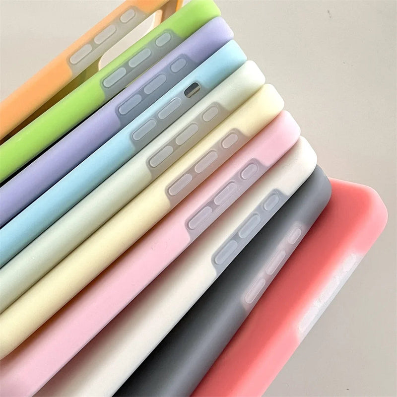 JellyFrost Soft Silicone MagSafe Ring iPhone Case-Exoticase-Exoticase